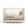 Casablanca Crib With Drawer-Frosted Oat