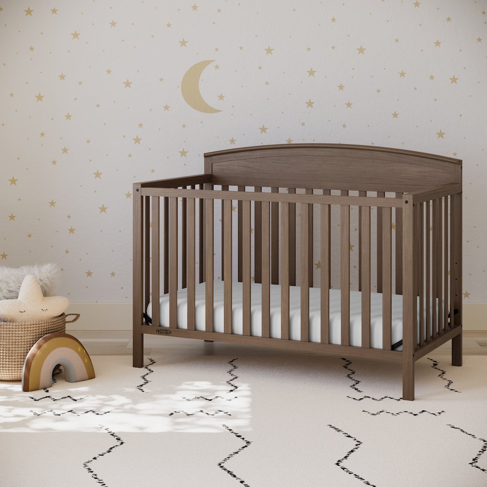 Benton 4-in-1 Convertible Crib - Hazelnut