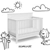 Solstice 5-in-1 Convertible Crib - White