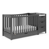 Graco Remi All-in-One Convertible Crib with Drawer and Changer (Gray)