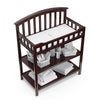 Graco Changing Table with Water-Resistant Changing Pad (Espresso)
