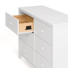 Olivia 6 Drawer Dresser-White