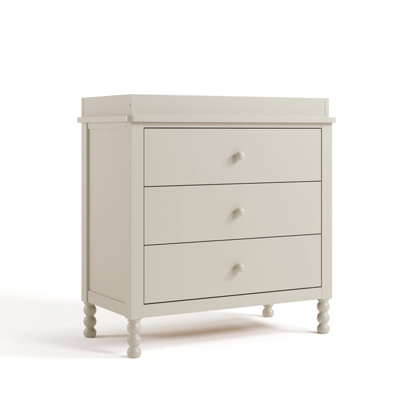 Rio 3 Drawer Chest with Topper-Frosted Oat