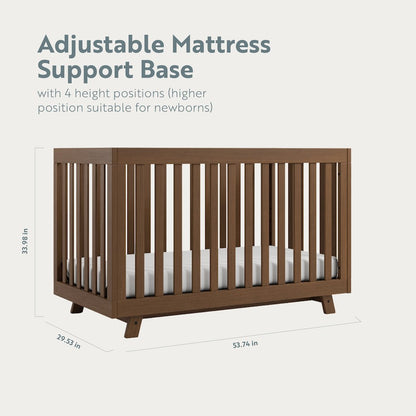 Storkcraft Beckett 3-in-1 Convertible Crib (Hazelnut)