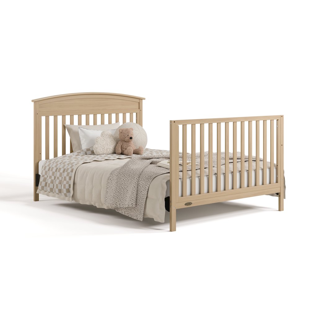 Benton Crib & Changer -Driftwood