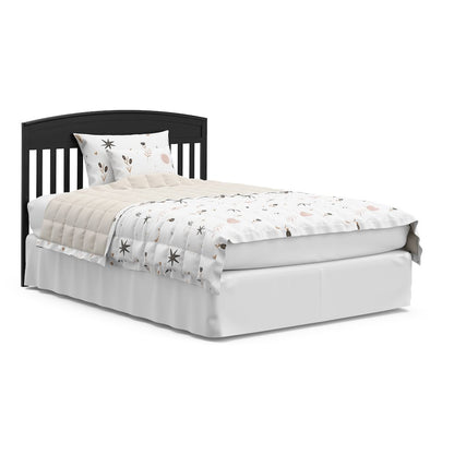 Graco Benton 5-in-1 Convertible Crib with Drawer (Black)