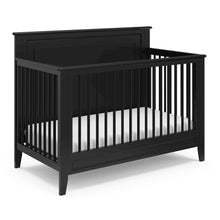 Solstice 5-in-1 Convertible Crib - Black