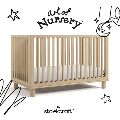 Sicily Convertible Crib- Driftwood