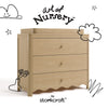 Casablanca 3 Drawer Chest With Topper-Driftwood