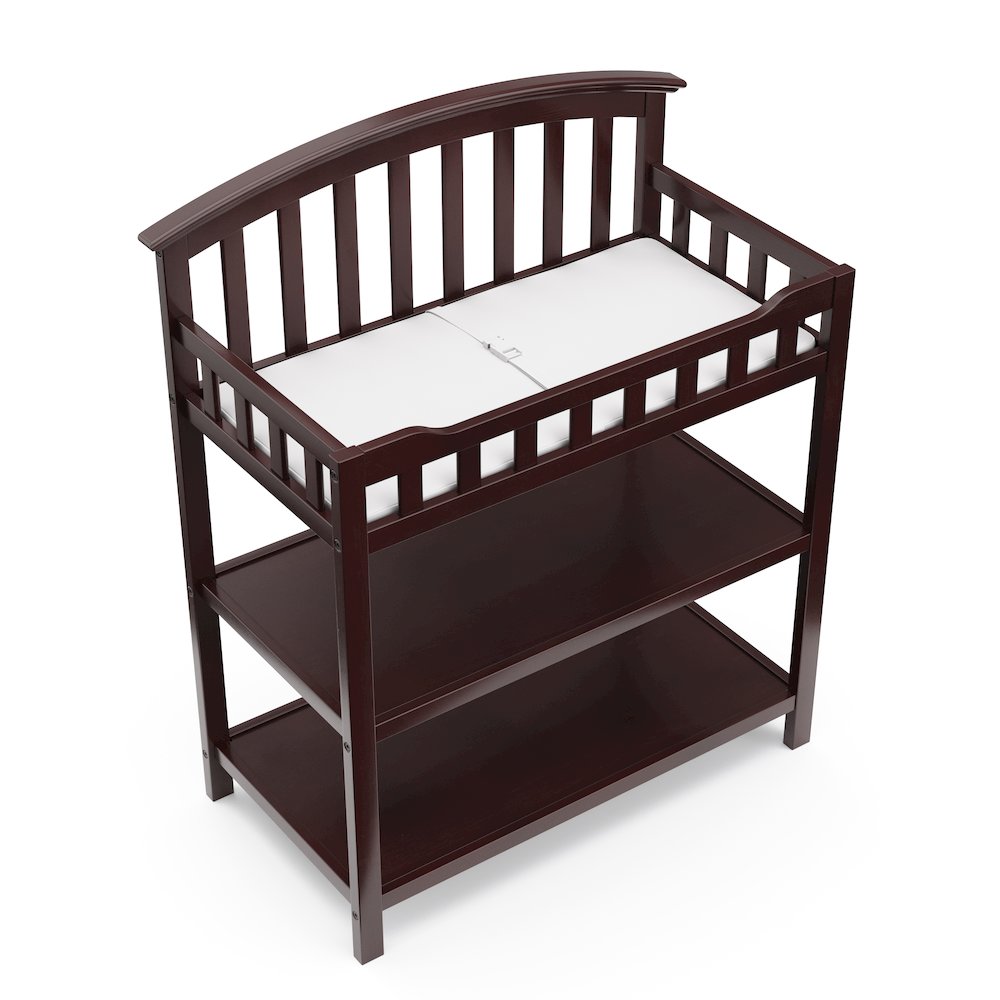 Graco Changing Table with Water-Resistant Changing Pad (Espresso)