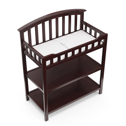 Graco Changing Table with Water-Resistant Changing Pad (Espresso)