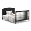 Graco Bellwood 5-in-1 Convertible Crib & Changer with Drawer (Black)