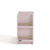 Read-With-Me 3 Drawer Chest with Topper -Blush/Driftwood