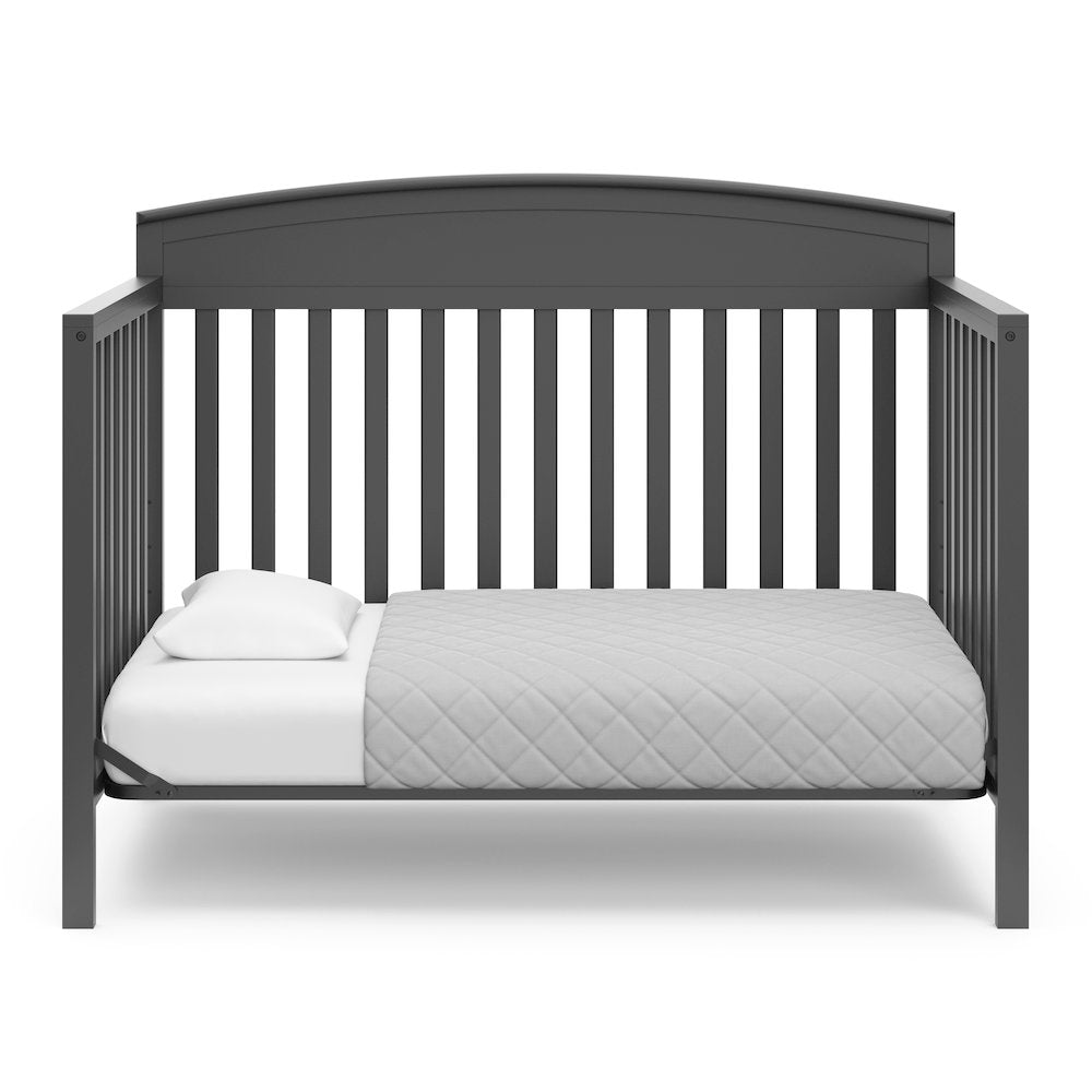 Graco Benton 5-in-1 Convertible Crib (Gray)
