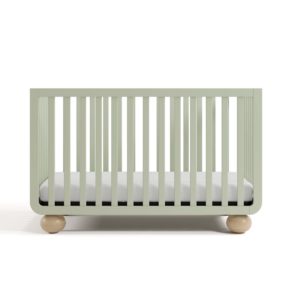 Amalfi Convertible Crib- Sage/Driftwood