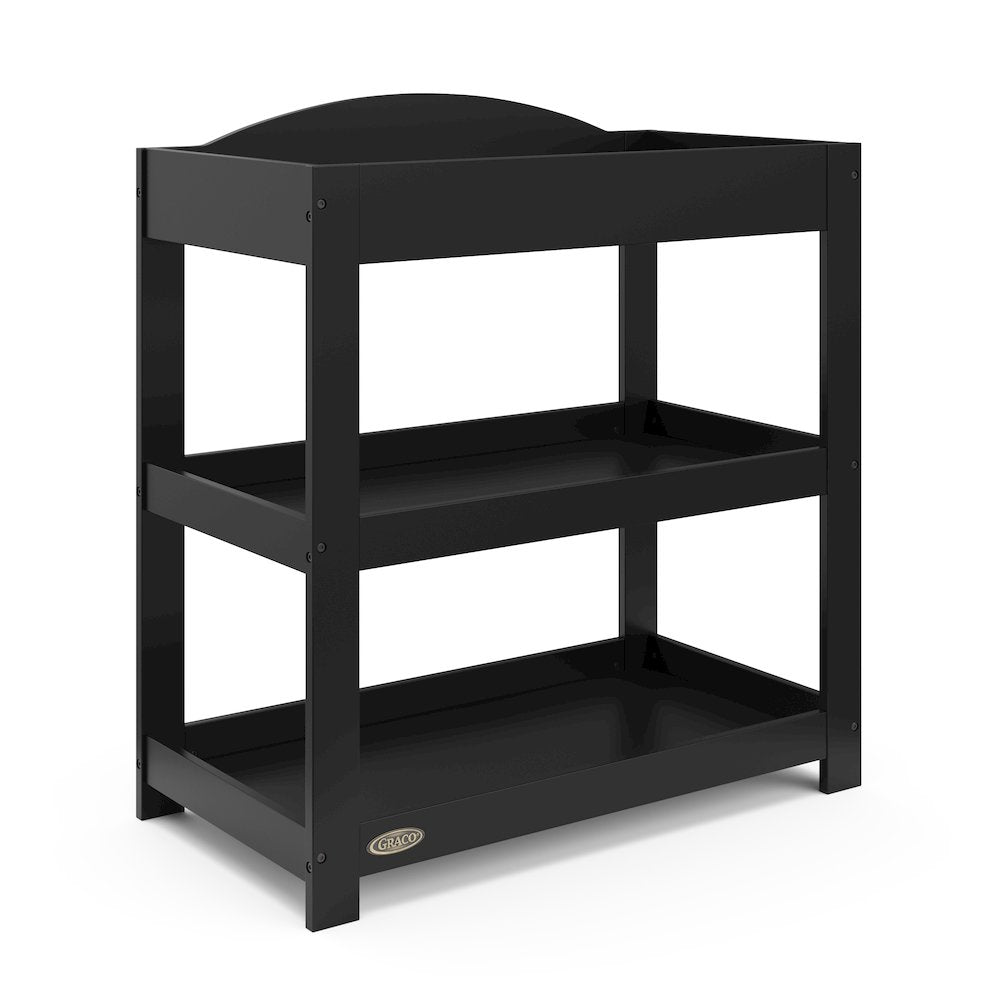 Graco Customizable Changing Table with Water-Resistant Changing Pad - (Black)