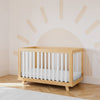 Storkcraft Beckett 3-in-1 Convertible Crib (Natural with White)