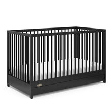 Graco Teddi 5-in-1 Convertible Crib with Drawer - Black