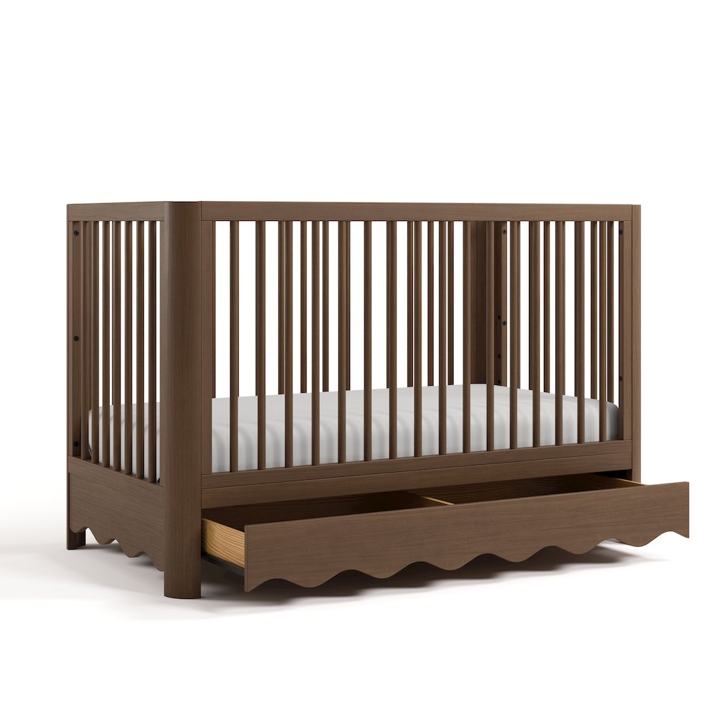 Casablanca Crib With Drawer-Hazelnut