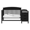 Graco Benton 4-in-1 Convertible Crib and Changer (Black)