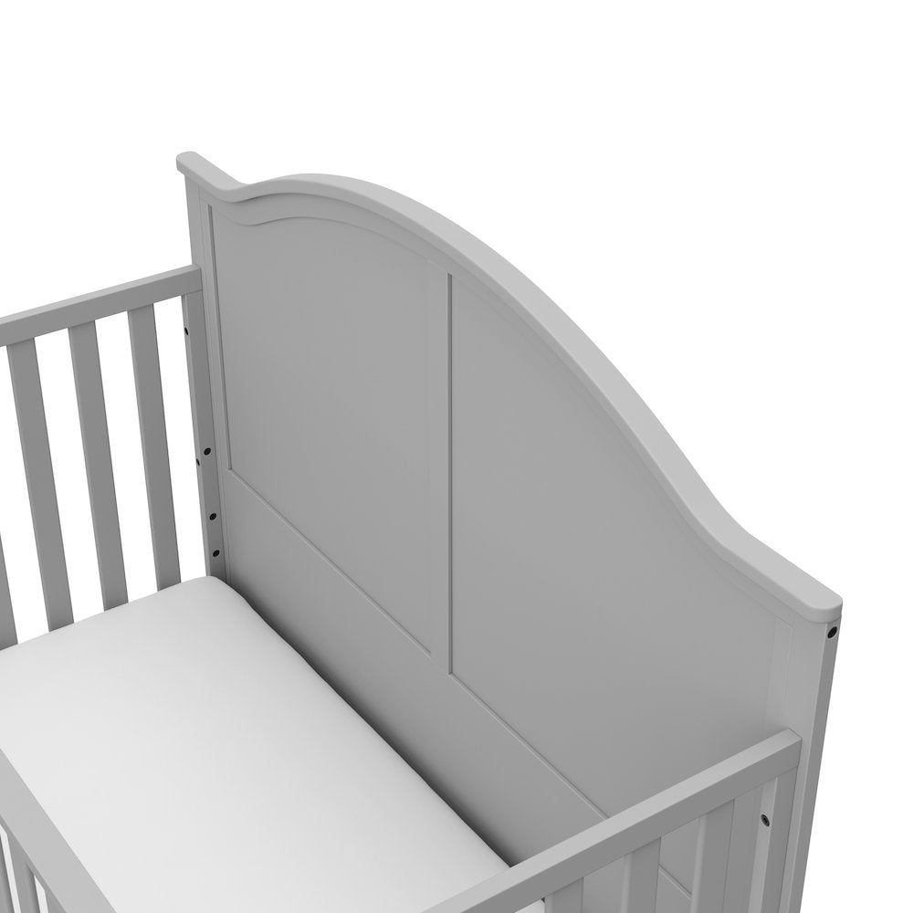 Graco Wilfred 5-in-1 Convertible Crib (Pebble Gray) – GREENGUARD Gold Certified