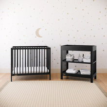 Graco Teddi 4-in-1 Convertible Mini Crib - Black