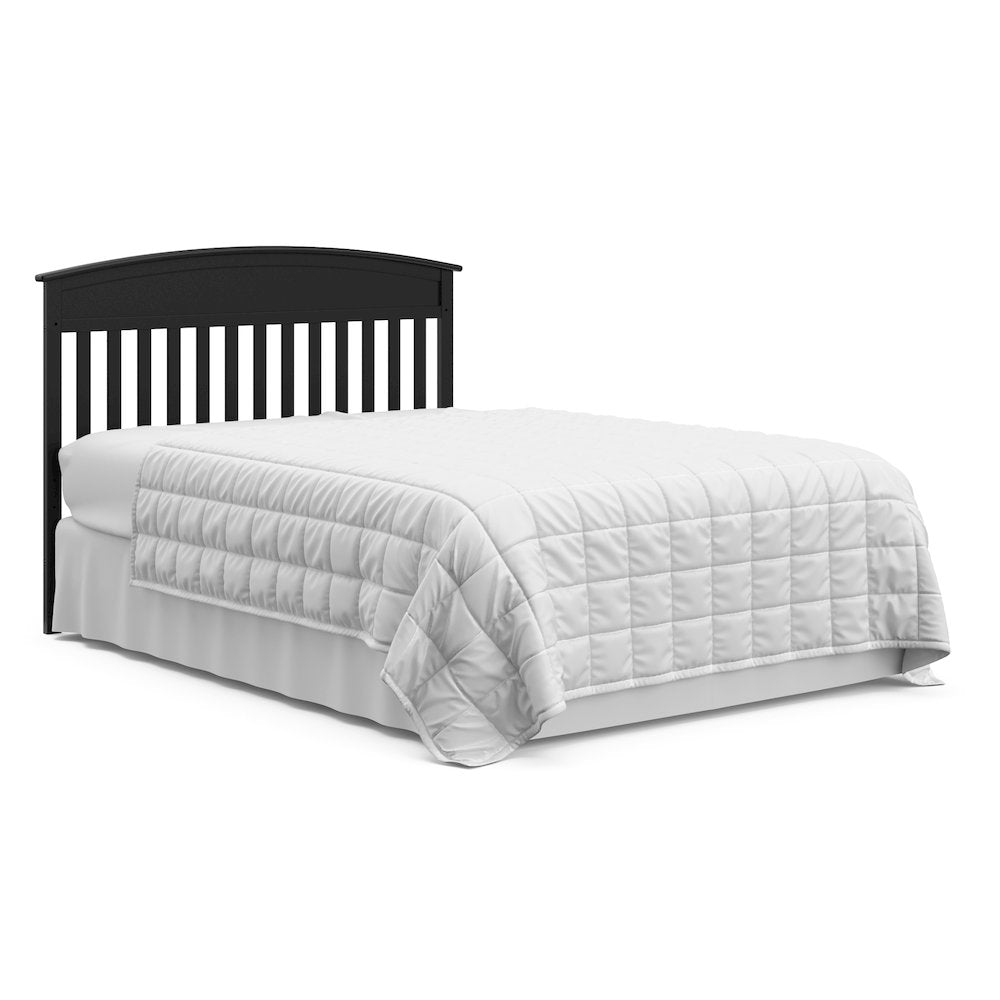 Graco Benton 4-in-1 Convertible Crib and Changer (Black)