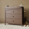 Olivia 3 Drawer Chest with Topper-Hazelnut