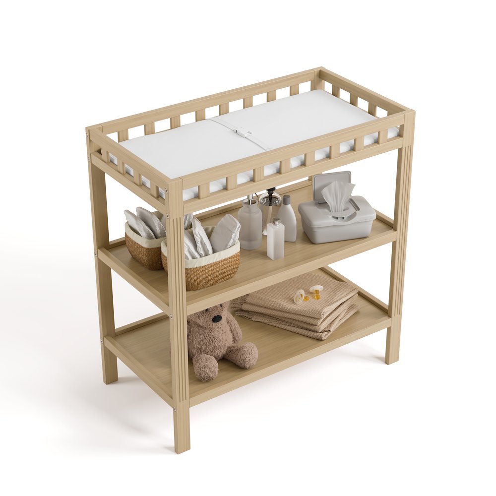 Morningside Changing Table - Driftwood
