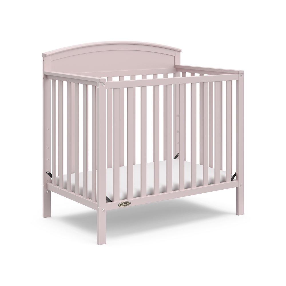 Graco Benton 4-In-1 Convertible Mini Crib - Blush
