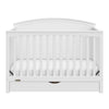 Graco Bellwood 5-in-1 Convertible Crib with Drawer (White)
