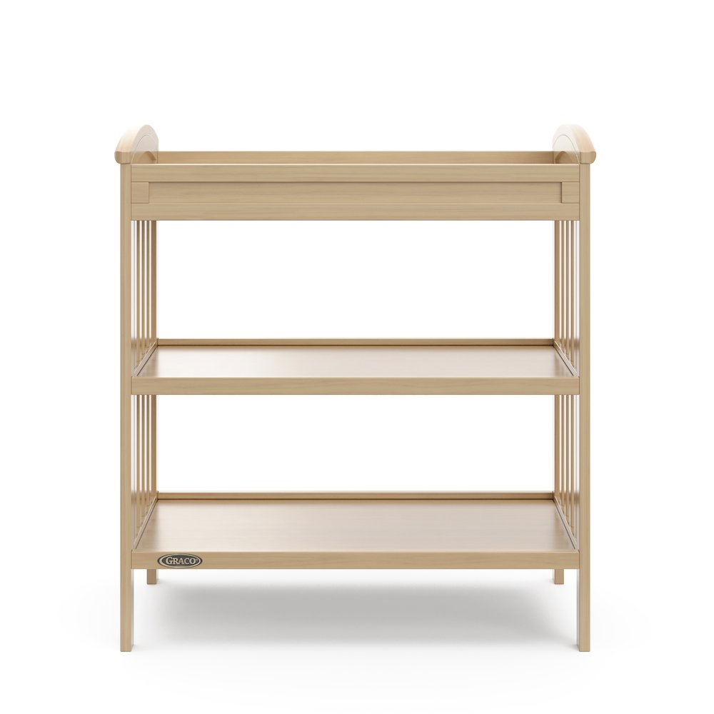 Graco Benton Changing Table with Bonus Water-Resistant Changing Pad - Driftwood