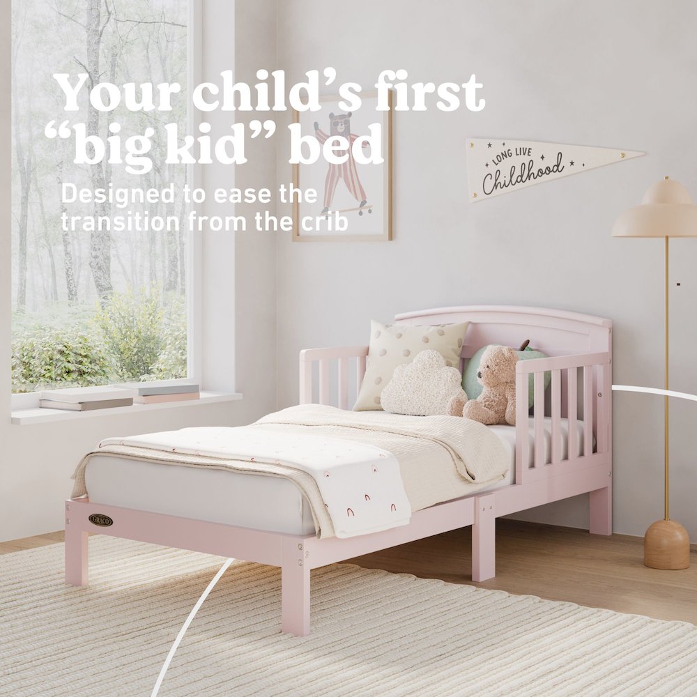 Benton Toddler Bed - Blush