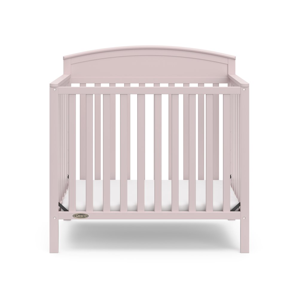 Graco Benton 4-In-1 Convertible Mini Crib - Blush