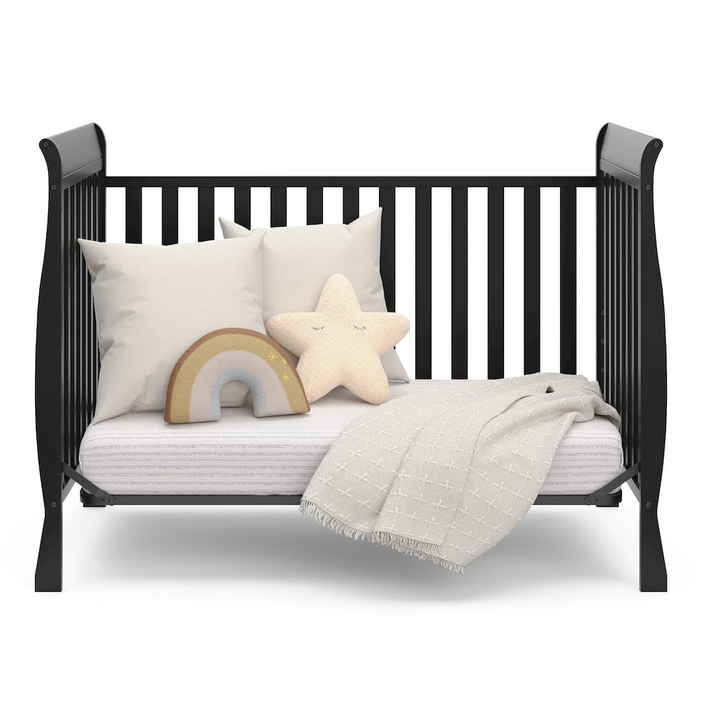 Storkcraft Maxwell 3-in-1 Convertible Crib - Black