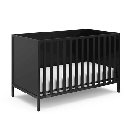 Graco Theo 3-in-1 Convertible Crib - Black