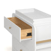 Read-With-Me 3 Drawer Chest with Topper -White/Driftwood