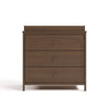 Olivia 3 Drawer Chest with Topper-Hazelnut