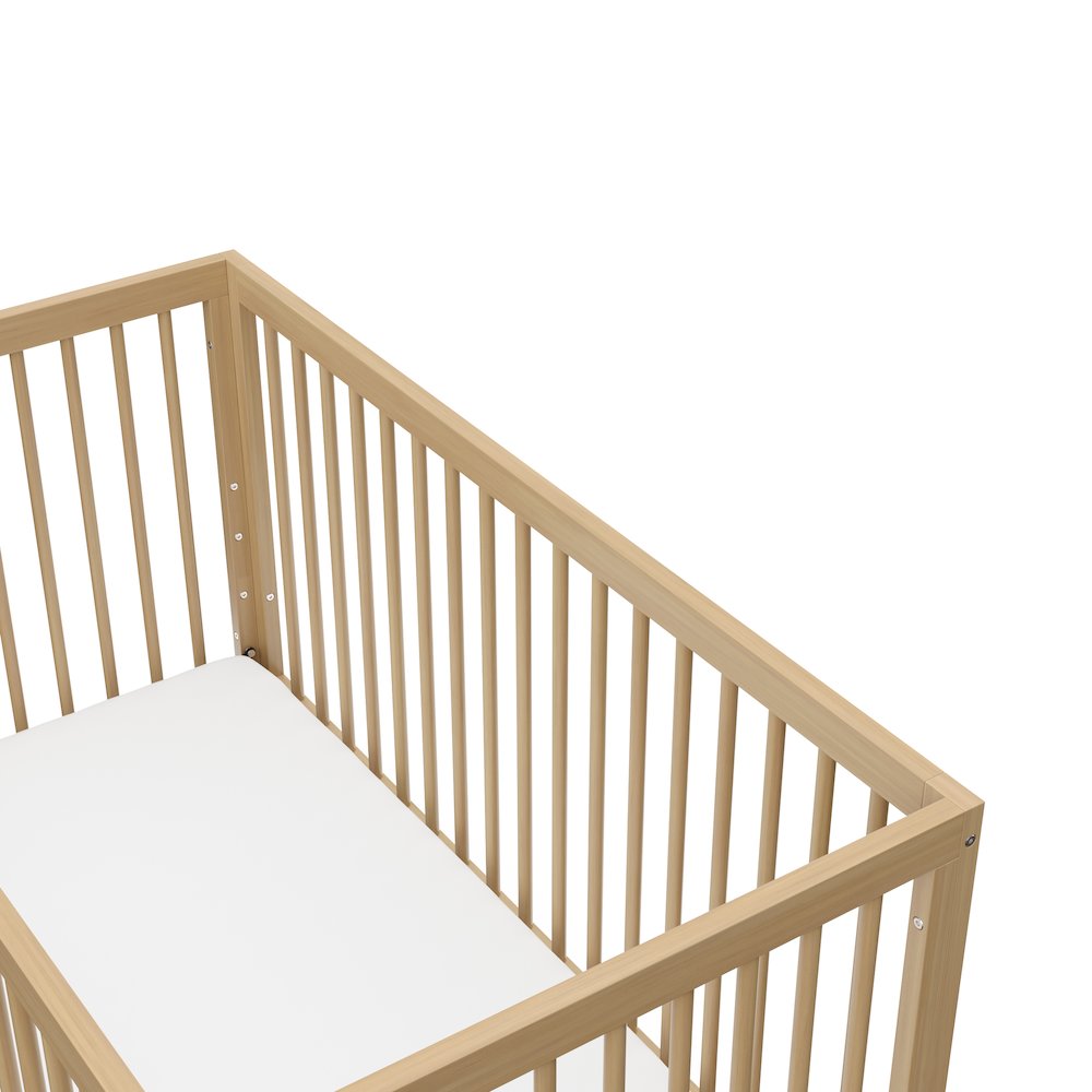 Storkcraft Santorini Deluxe 5-in-1 Convertible Crib, Driftwood