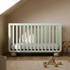 Amalfi Convertible Crib- Sage/Driftwood