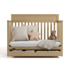 Shiloh Convertible Crib with Drawer - Driftwood
