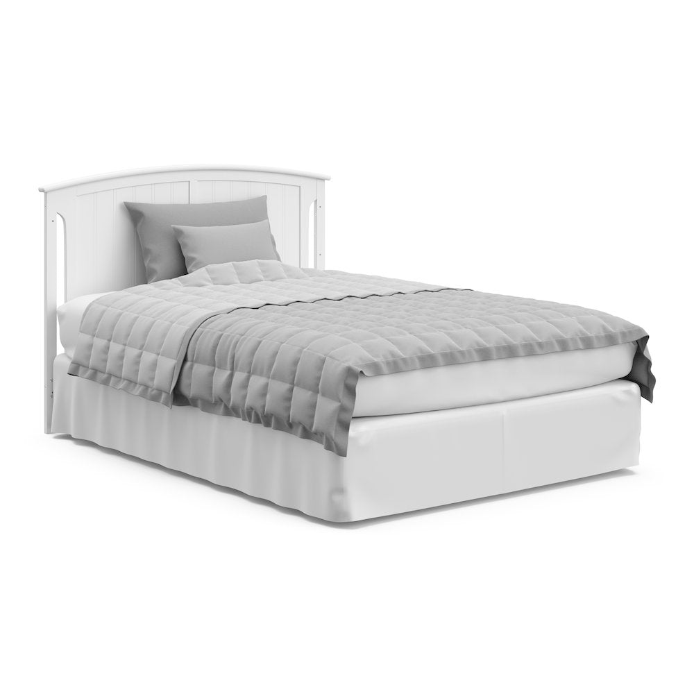 Steveston 5-in-1 Convertible Crib and Changer with Drawer - White
