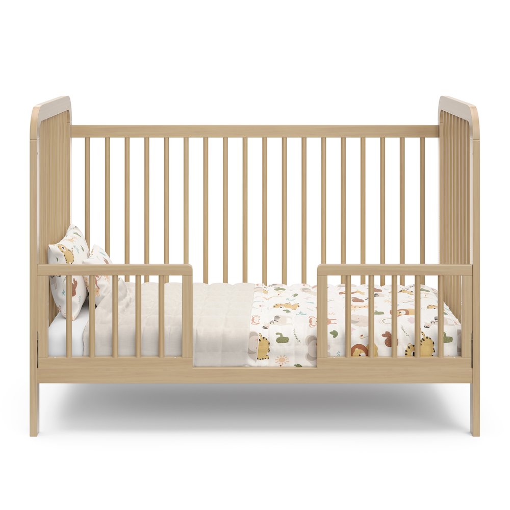 Graco Universal Toddler Safety Guardrail Kit-Dowel - Driftwood