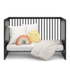 Storkcraft Calabasas 3-in-1 Convertible Crib (Black)