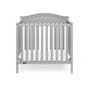 Graco Stella 4-in-1 Convertible Mini Crib with Bonus Mattress - Pebble Gray