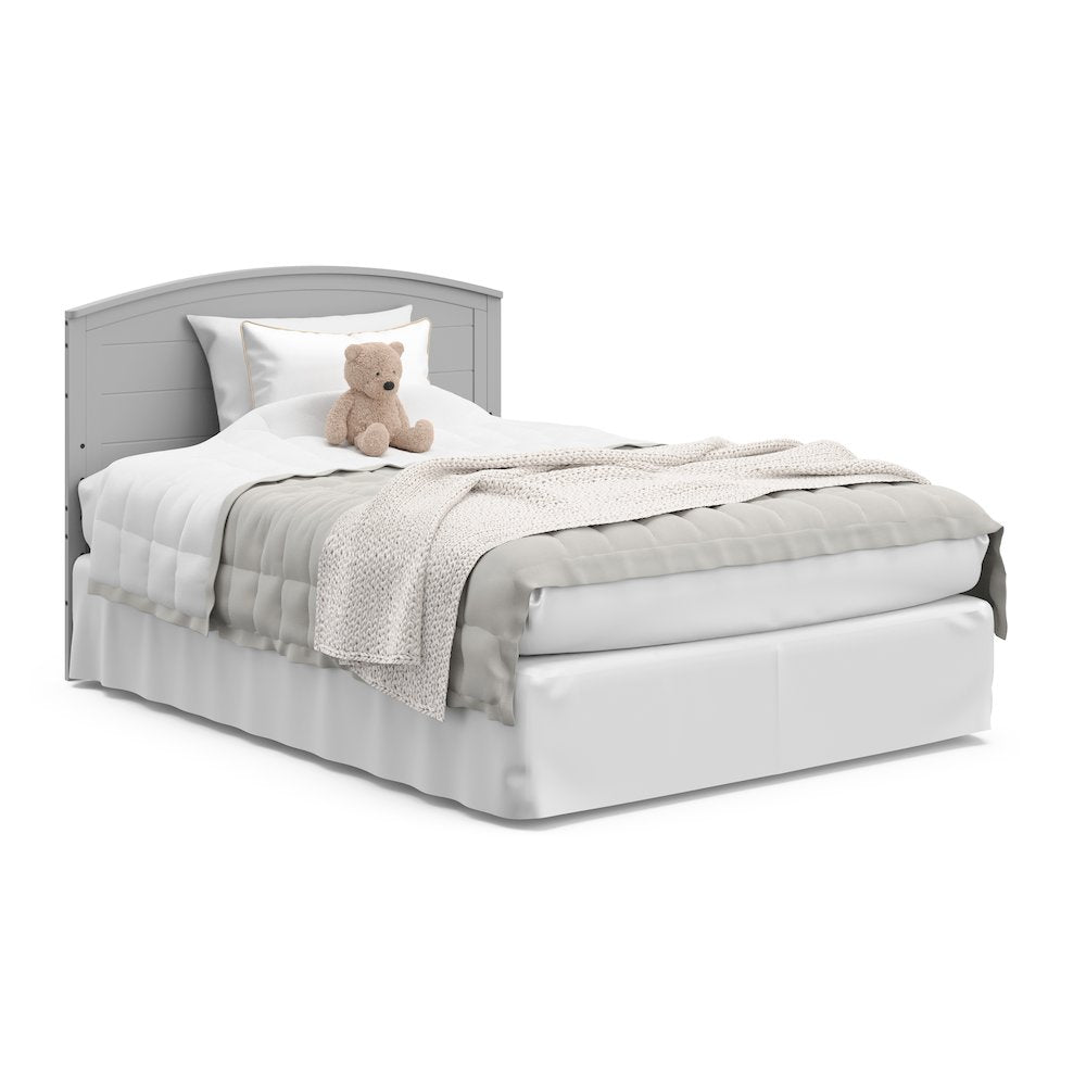 Graco Bellwood 5-in-1 Convertible Crib & Changer with Drawer (Pebble Gray)
