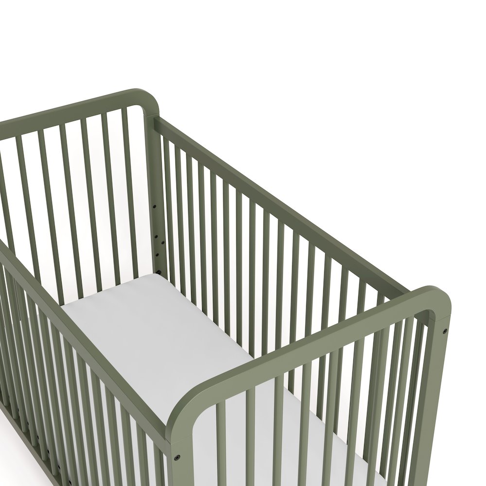 Pasadena 3-in-1 Convertible Crib - Olive