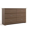 Brookside 6-Drawer Dresser- Hazelnut