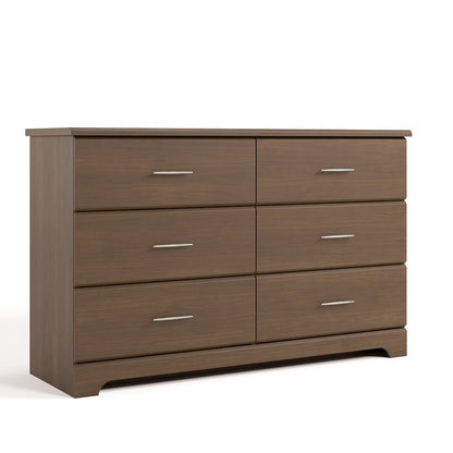 Brookside 6-Drawer Dresser- Hazelnut
