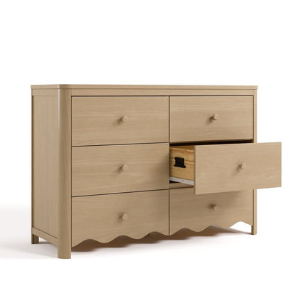 Casablanca 6 Drawer Dresser-Driftwood